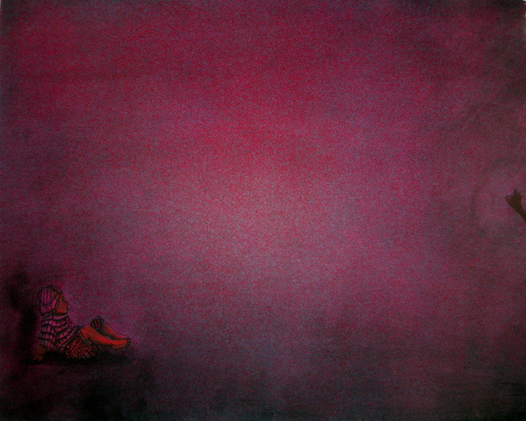 La Chusma, 15'' X 19'', Lithograph, 2008