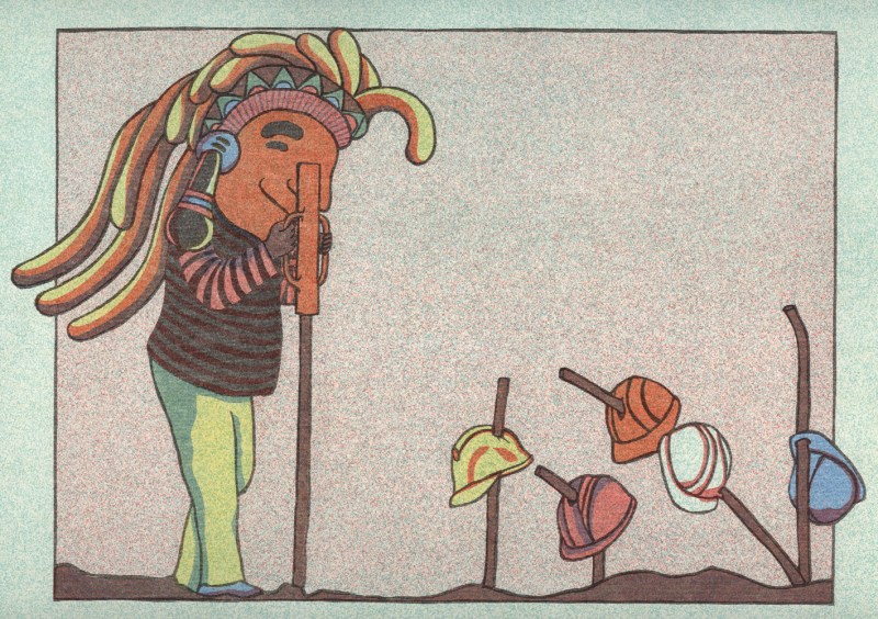 Cercado, 15 X 17, Lithograph, 2016